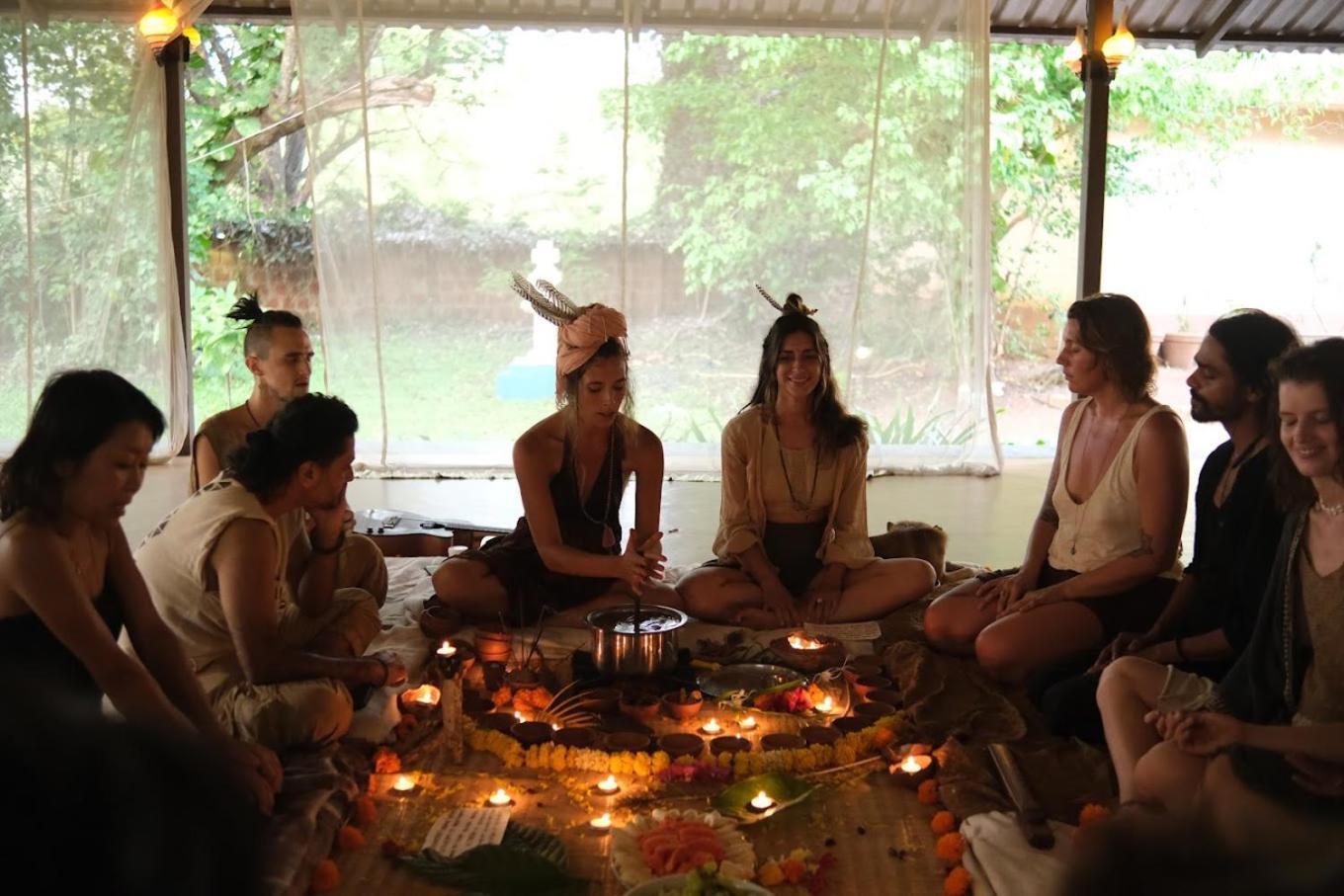 Satori Wellness Cottages I Yoga, Sauna, Ice Bath, Holistic Therapies & More Mandrem Ngoại thất bức ảnh