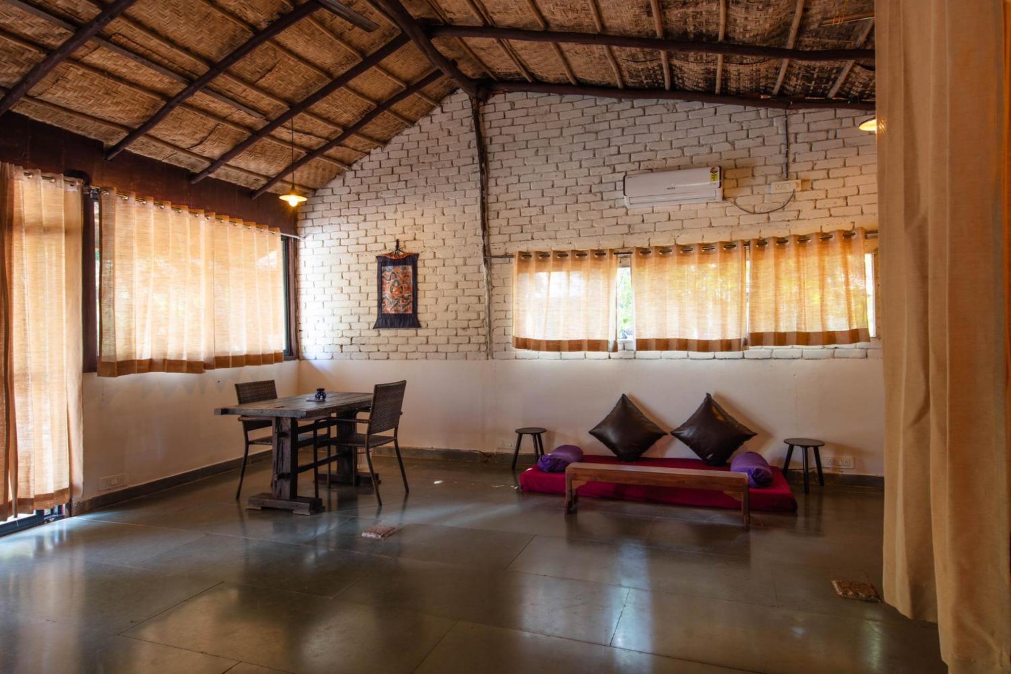 Satori Wellness Cottages I Yoga, Sauna, Ice Bath, Holistic Therapies & More Mandrem Ngoại thất bức ảnh