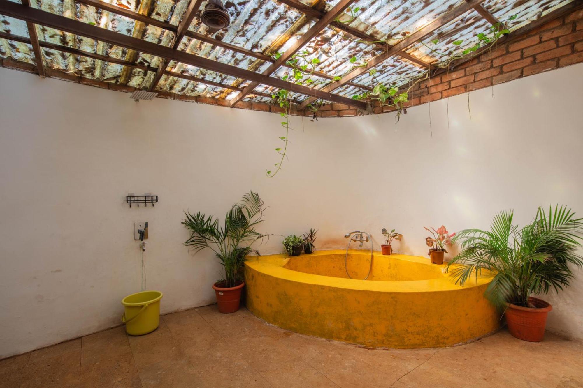 Satori Wellness Cottages I Yoga, Sauna, Ice Bath, Holistic Therapies & More Mandrem Ngoại thất bức ảnh