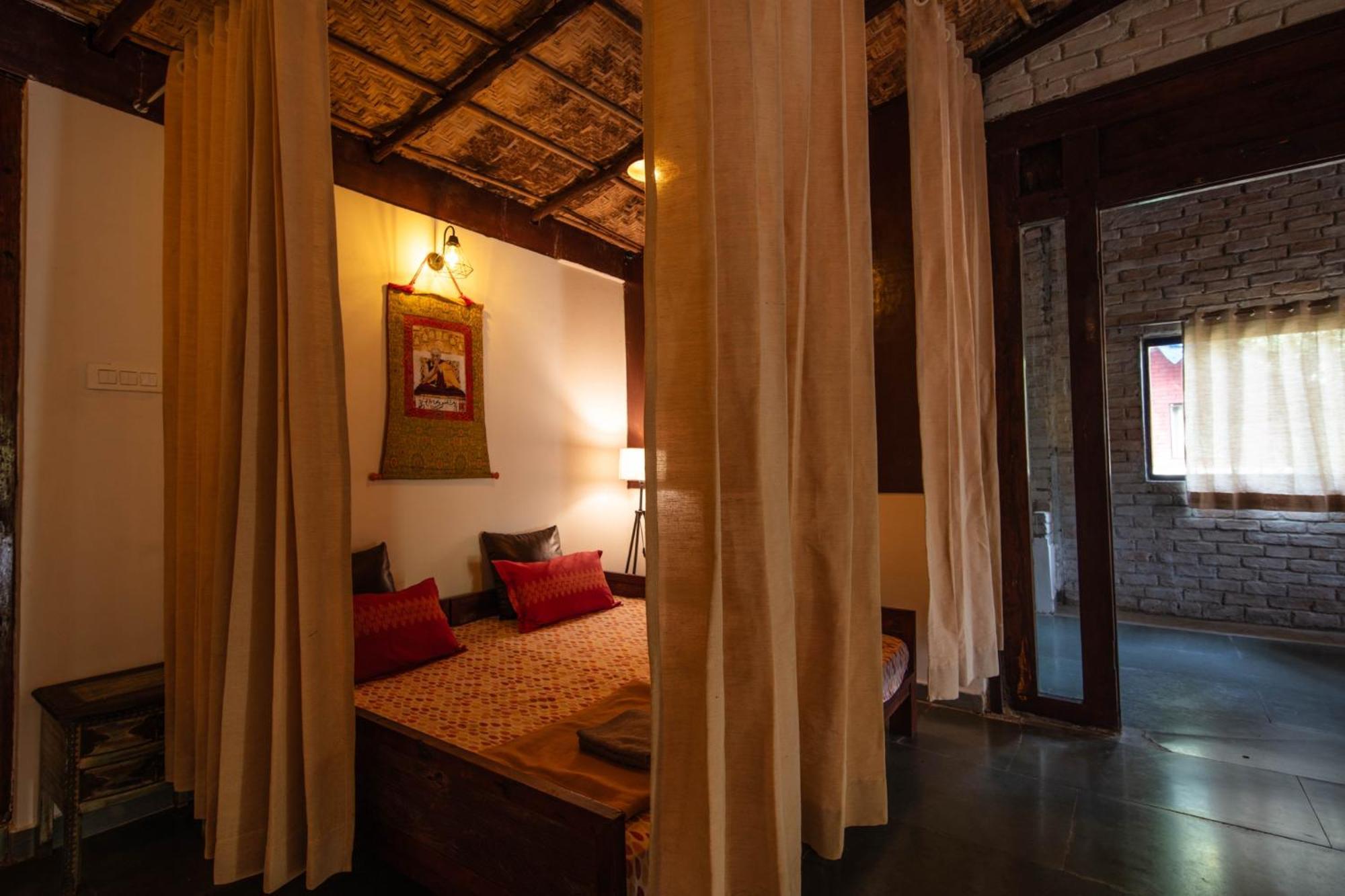Satori Wellness Cottages I Yoga, Sauna, Ice Bath, Holistic Therapies & More Mandrem Ngoại thất bức ảnh