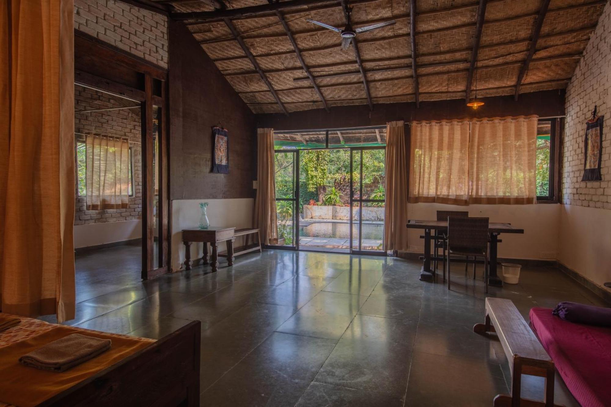 Satori Wellness Cottages I Yoga, Sauna, Ice Bath, Holistic Therapies & More Mandrem Ngoại thất bức ảnh